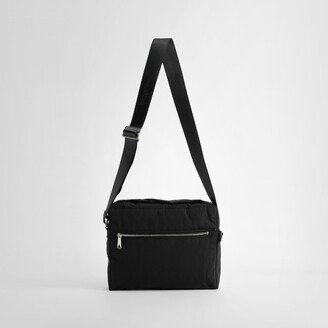 Man Black Shoulder Bags-AD