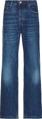 Straight Fit Jeans in Blue