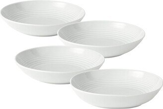 Exclusively For Gordon Ramsay Maze White Open Vegetable/Pasta Bowls