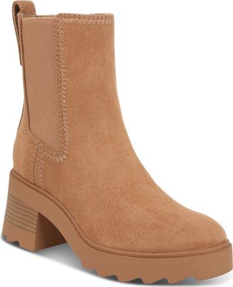 Women's Teresa Pull-On Chelsea Lug Sole Booties