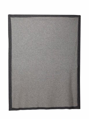 Siola Two-Tone Cashmere Blanket