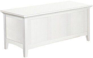 Simply Solid Loomis Solid Wood Trunk - White