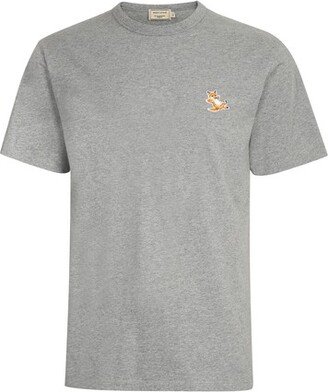 Chillax fox patch t-shirt