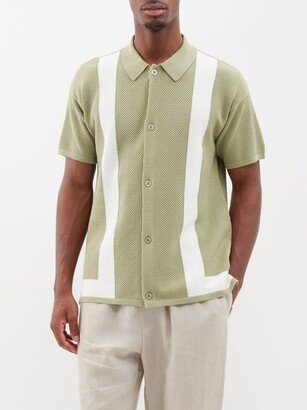 Barretos Striped Knitted-cotton Shirt