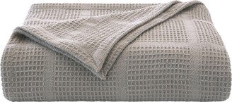 New York Essentials Waffle Grid Twin Blanket