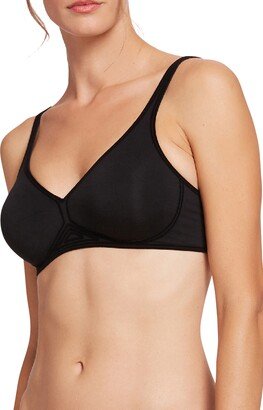 Cotton Contour 3W Wireless Plunge Bra