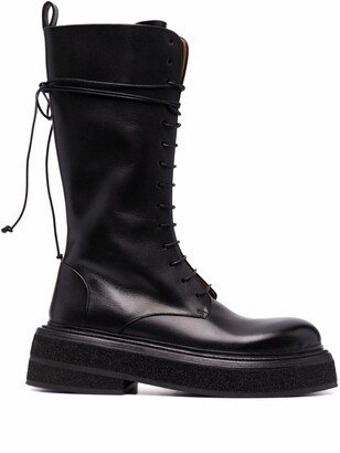 Zuccone lace-up boots-AA