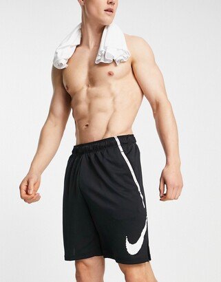 Nike Training DYE Dri-FIT 6.0 shorts in black