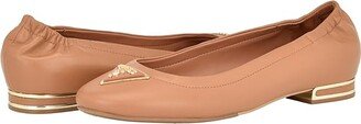 Miffyh (Light Natural Leather) Women's Flat Shoes