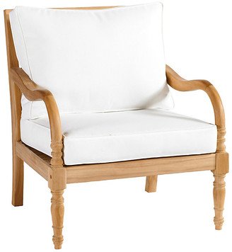 Ceylon Teak Lounge Chair with Cushions