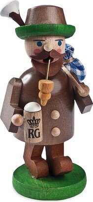 Alexander Taron Richard Glaesser Bavarian Wood Smoker Figurine