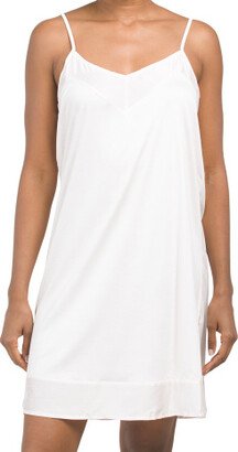 Livia Silk Blend Spaghetti Chemise for Women