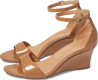 Vera-Wedge (Cafe Beige Synthetic) Women's Shoes