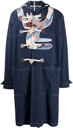 Patch-Detail Duffle Coat