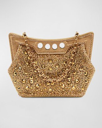 Micro Peal Crystal Crossbody Bag