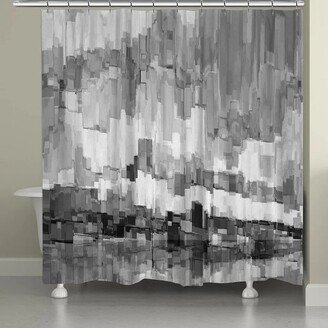 Grey Glacier Shower Curtain-AA