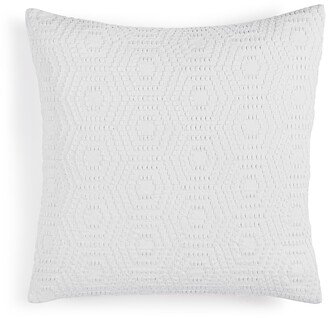 Closeout! Linen/Modal Blend Decorative Pillow, 20 x 20, Created for Macy's