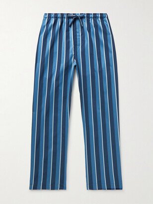 Royal 220 Straight-Leg Striped Cotton-Satin Pyjama Trousers