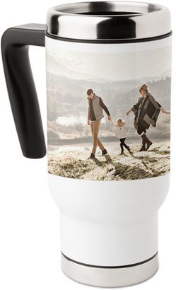 Travel Mugs: Photo Gallery Travel Mug With Handle, 17Oz, Multicolor