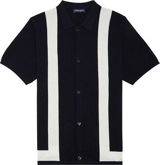 Barretos Stripe Knit Cardigan-AA