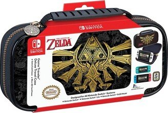 RDS Industries Nintendo Switch Game Traveler Deluxe Case - The Legend of Zelda Hyrule Crest