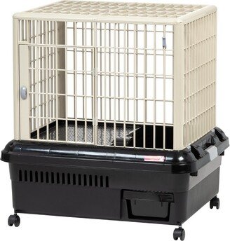 USA Indoor Plastic Rabbit Cage, Black