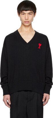 Black Ami de Cœur Sweater-AB