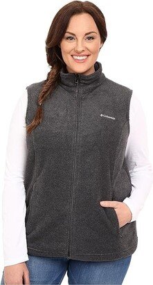 Plus Size Benton Springs Vest (Charcoal) Women's Jacket