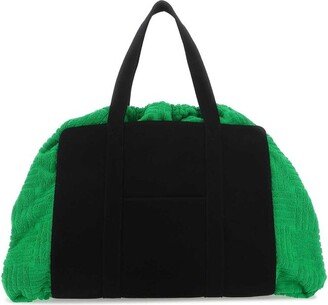 Jacquard Roll Up Towelling Tote Bag