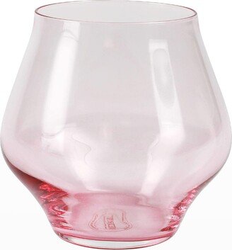 Contessa Pink Stemless Wine Glass