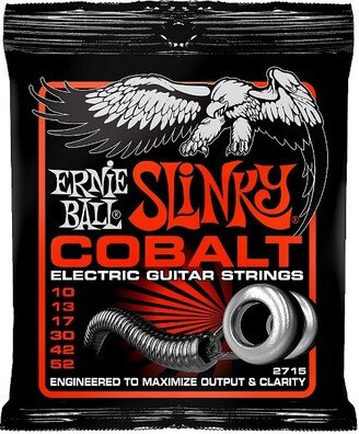 Ernie Ball 2715 Cobalt Skinny Top Heavy Bottom Electric Guitar Strings