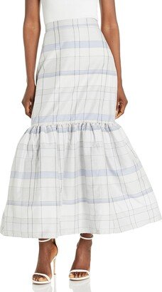 Women's Novelty Plaid Skirt