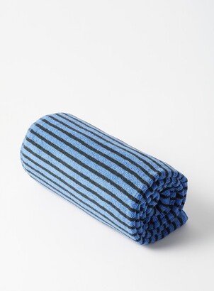 Striped Organic-cotton Bath Sheet-AA