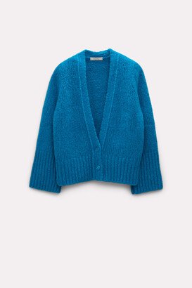 Soft knit cardigan in cashmere-silk