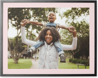 Photo Tiles: All Around Frame Photo Tile, Black, Framed, 11X14, Multicolor