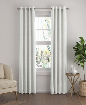 Home Collection 2 Panel 100% Total Blackout 2 Piece Grommet Curtains Set, 50