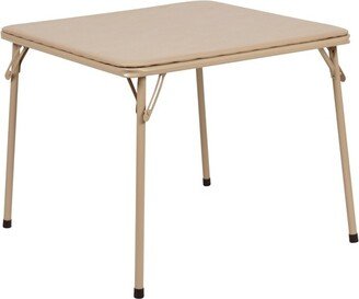 Kids Tan Folding Table