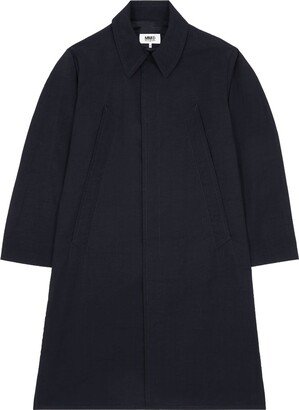 Button-Up Trench Coat