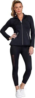 Tail Activewear Rachel Jacket (Onyx) Women's Clothing