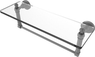 Waverly Place 16 Inch Glass Vanity Shelf