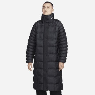 Women's Sportswear Swoosh Puffer PrimaLoft® Therma-FIT Oversized Parka in Black