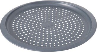 GEM Non-Stick Carbon Steel Perforated Pizza Pan, Round