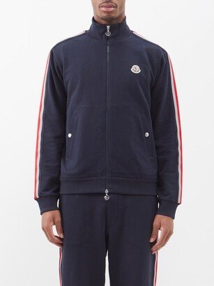 Logo-patch Cotton-jersey Track Top