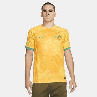 Australia 2022/23 Stadium Home Men's Dri-FIT Soccer Jersey in Yellow