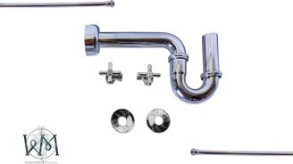 Watermark Fixtures Kitchen/Utility Sink Water Supply & Accessory Kit, 1/2