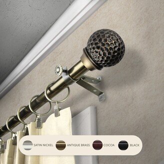 InStyleDesign Ewan Adjustable Curtain Rod 13/16 inch dia.