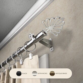 InStyleDesign Peacock Adjustable Curtain Rod 13/16 inch dia.