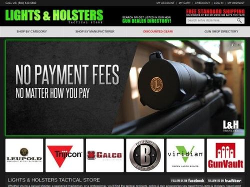 Lights & Holsters Promo Codes & Coupons