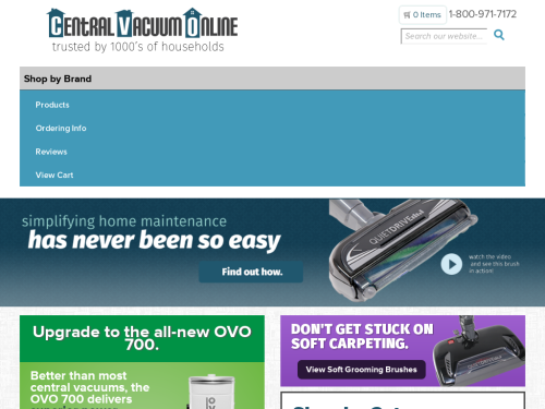 Central Vacuum Online Promo Codes & Coupons