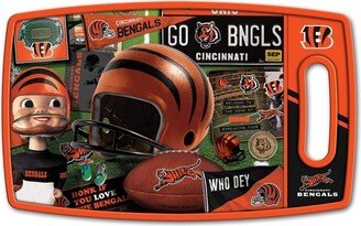 NFL Cincinnati Bengals Retro Series Cutting Board